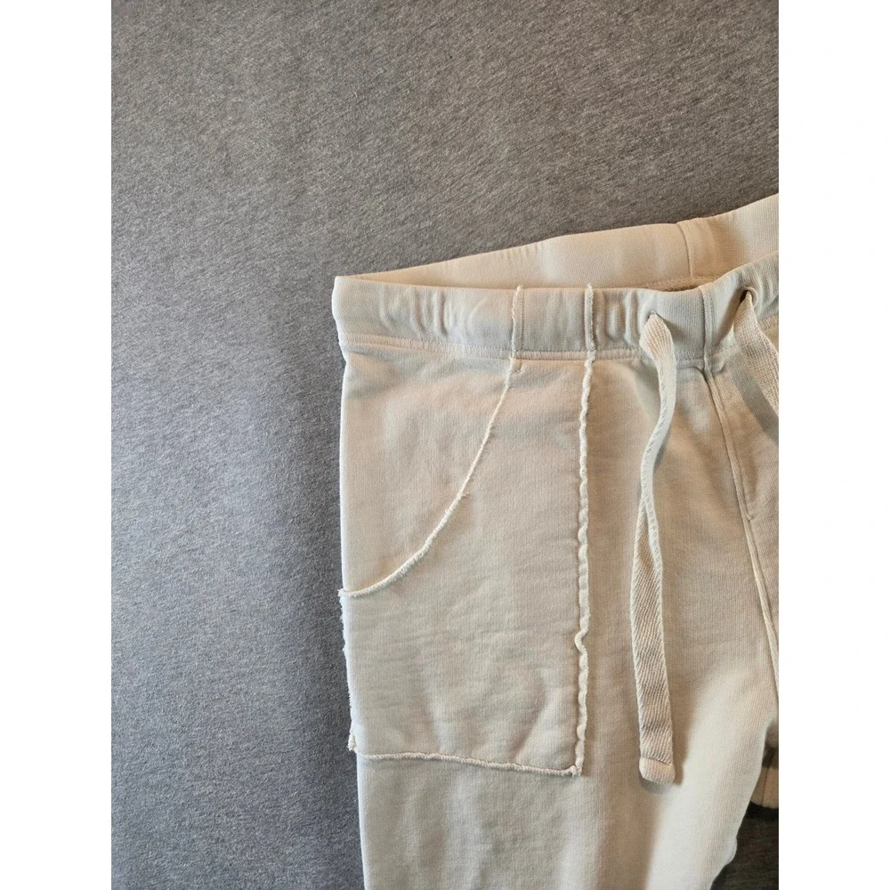 Frank & Eileen Eamon Jogger Sweatpants Womens XL Cream French Terry LAB636TF
